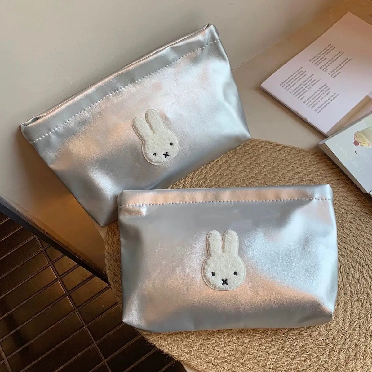 Travel Accessories Toiletries - Cartoon Image Miffy Makeup Bag Portable