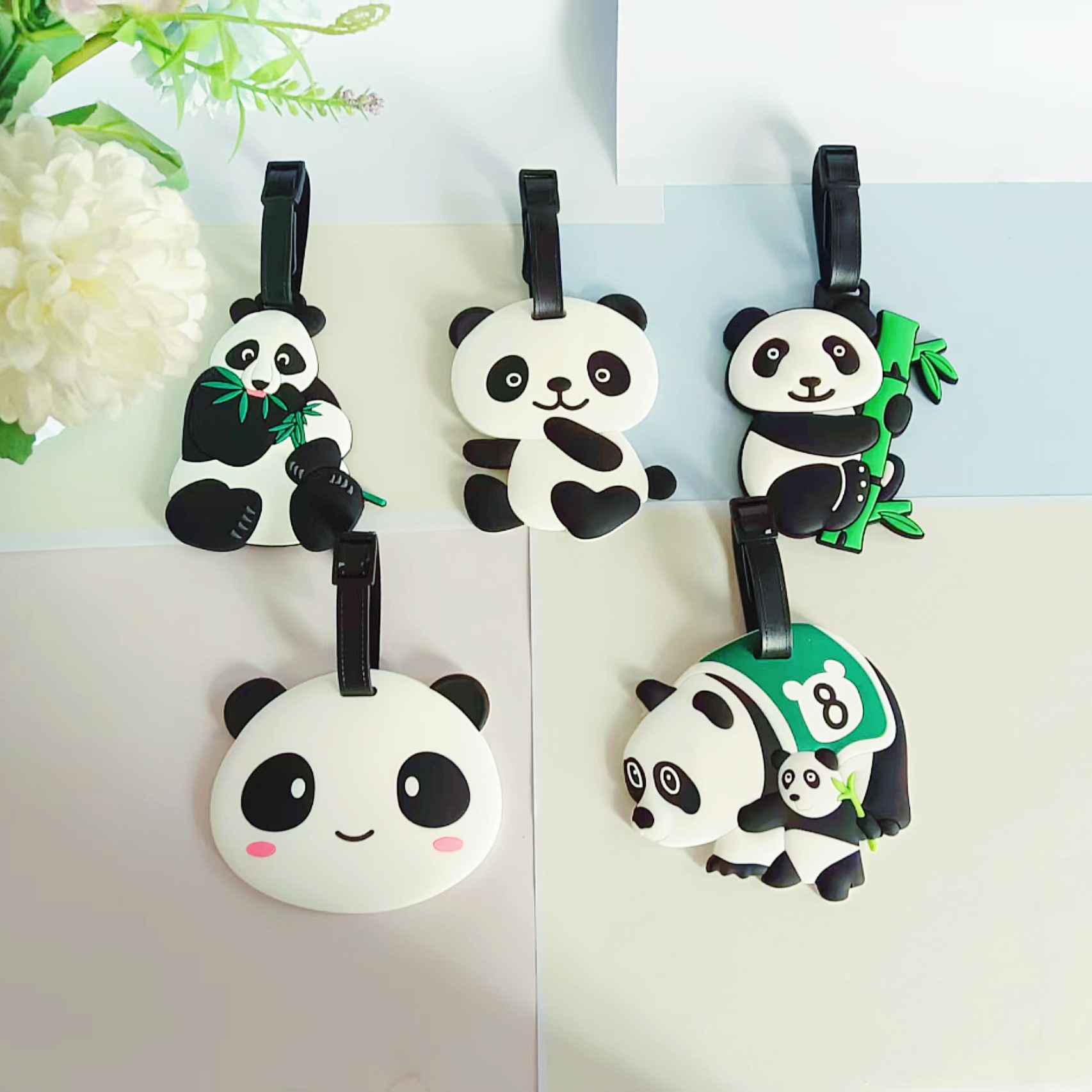 Travel Accessories International - Travel Accessories Cartoon PVC Panda Luggage