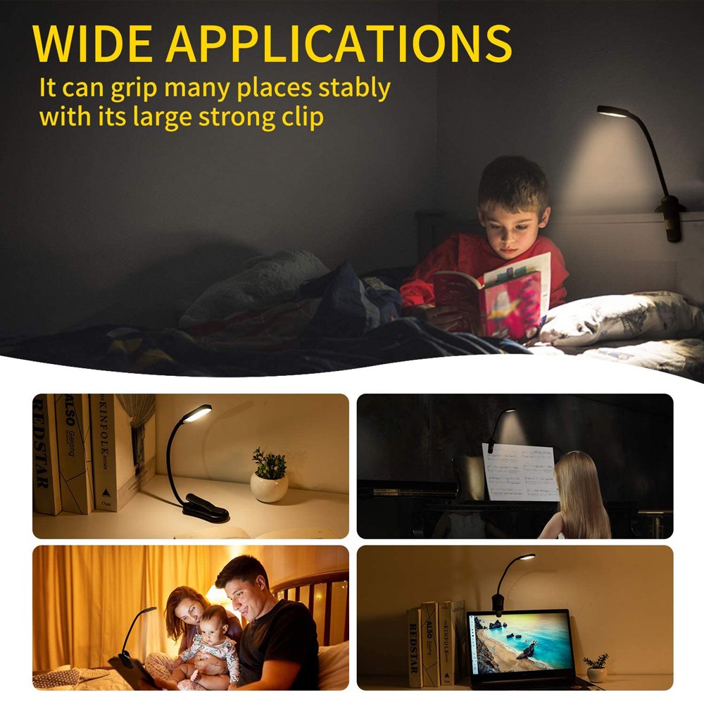 LED Book Light USB Rechargeabl - огляд і ціна Book Light Flexible