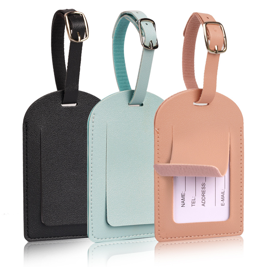 Women Men Luggage Tags PU Leat - огляд і ціна Travel Accessories International