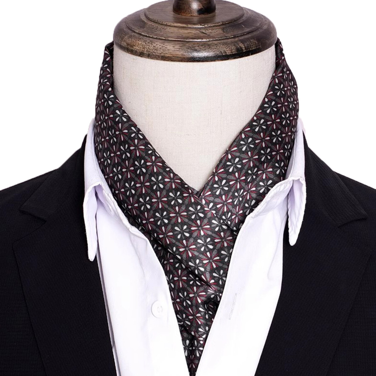 New Men's Stripe Silk Scarf Ho - огляд і ціна Travel Accessories For Men