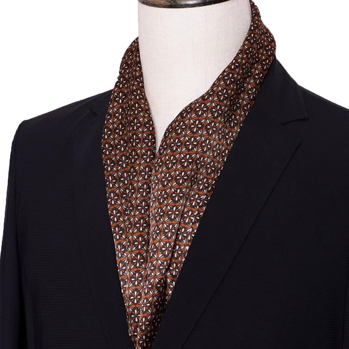 New Men's Stripe Silk Scarf Ho - огляд і ціна Travel Accessories For Men