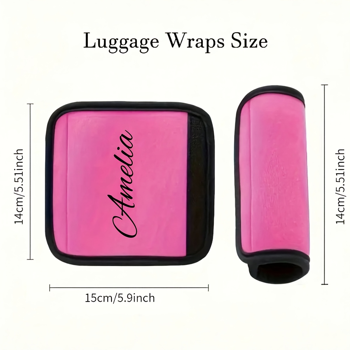 Custom Name Luggage Handle Cov - огляд і ціна Travel Accessories Personalised