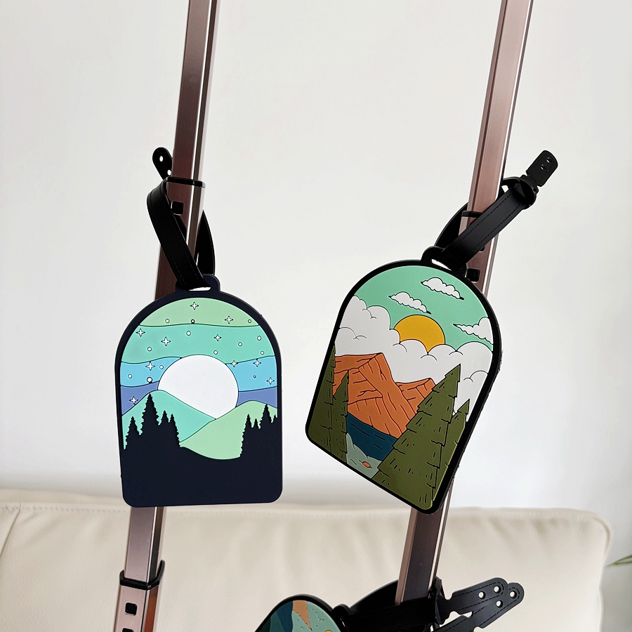 1/3/6pcs landscape luggage tag - огляд і ціна Travel Accessories International