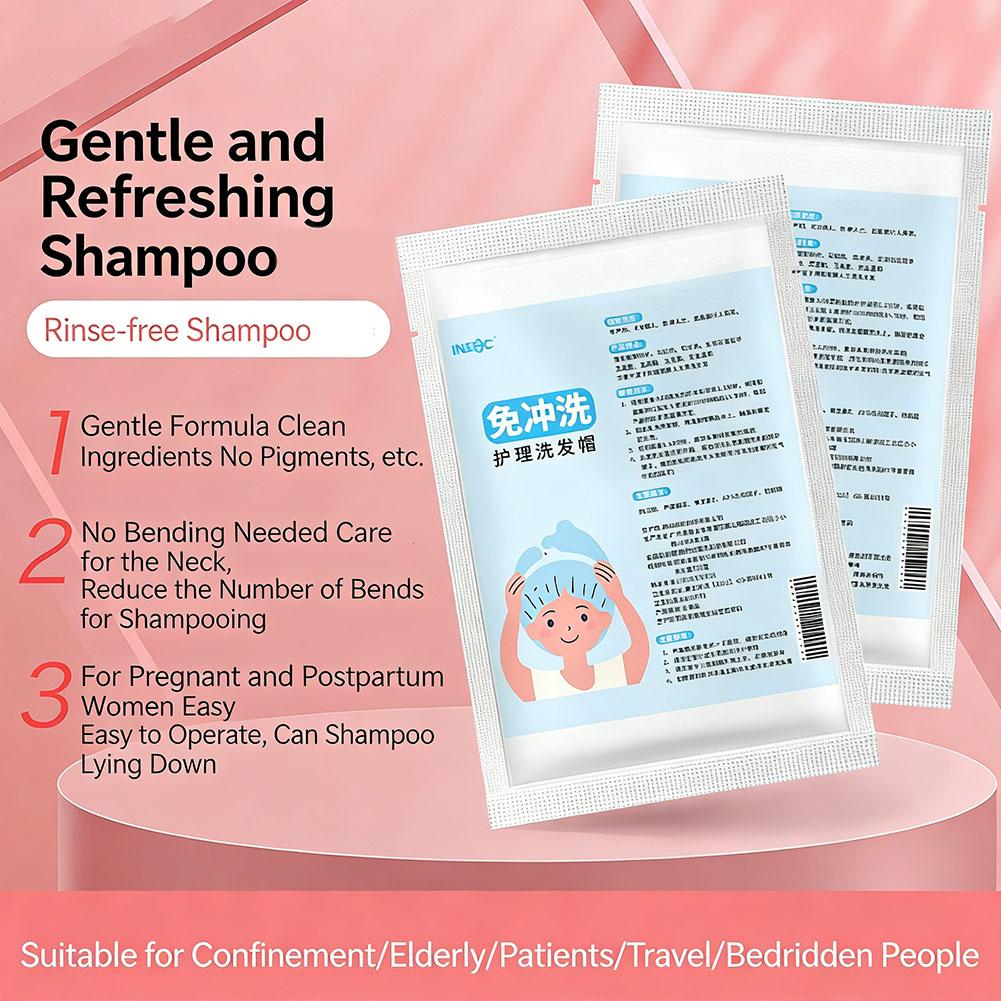 No Rinse Waterless Shampoo Cap - огляд і ціна Travel Accessories Personalised