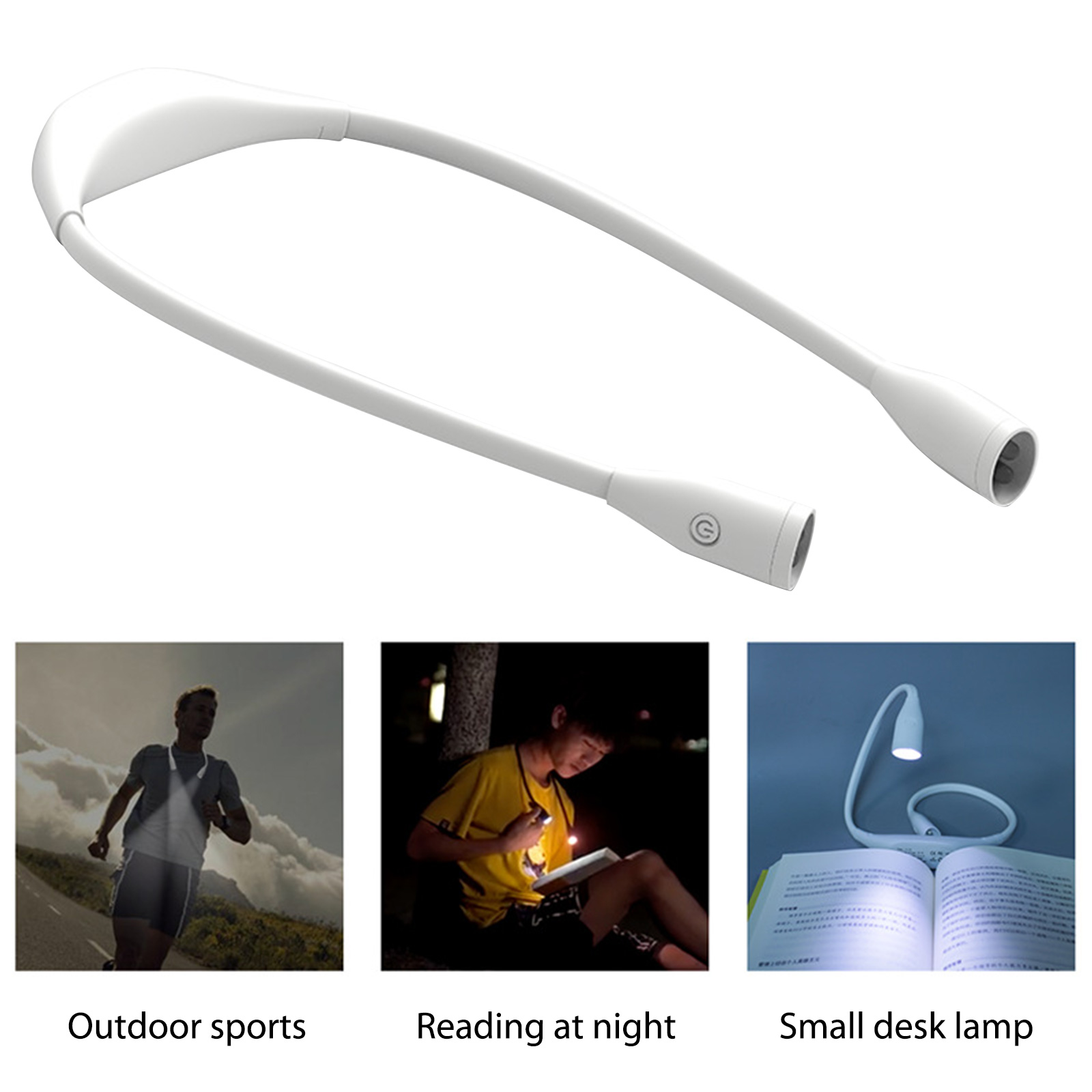 Rechargeable LED Neck Reading  - огляд і ціна Book Light Flexible