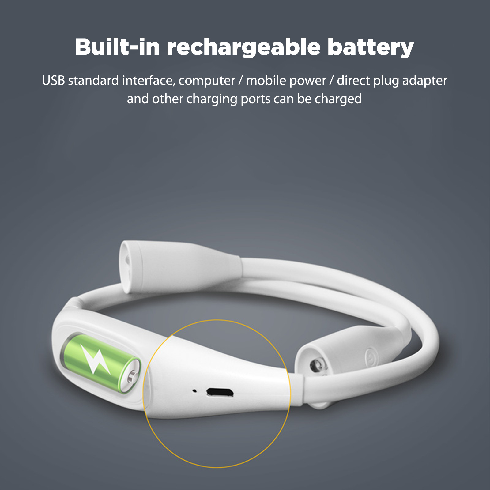 Rechargeable LED Neck Reading  - огляд і ціна Book Light Flexible