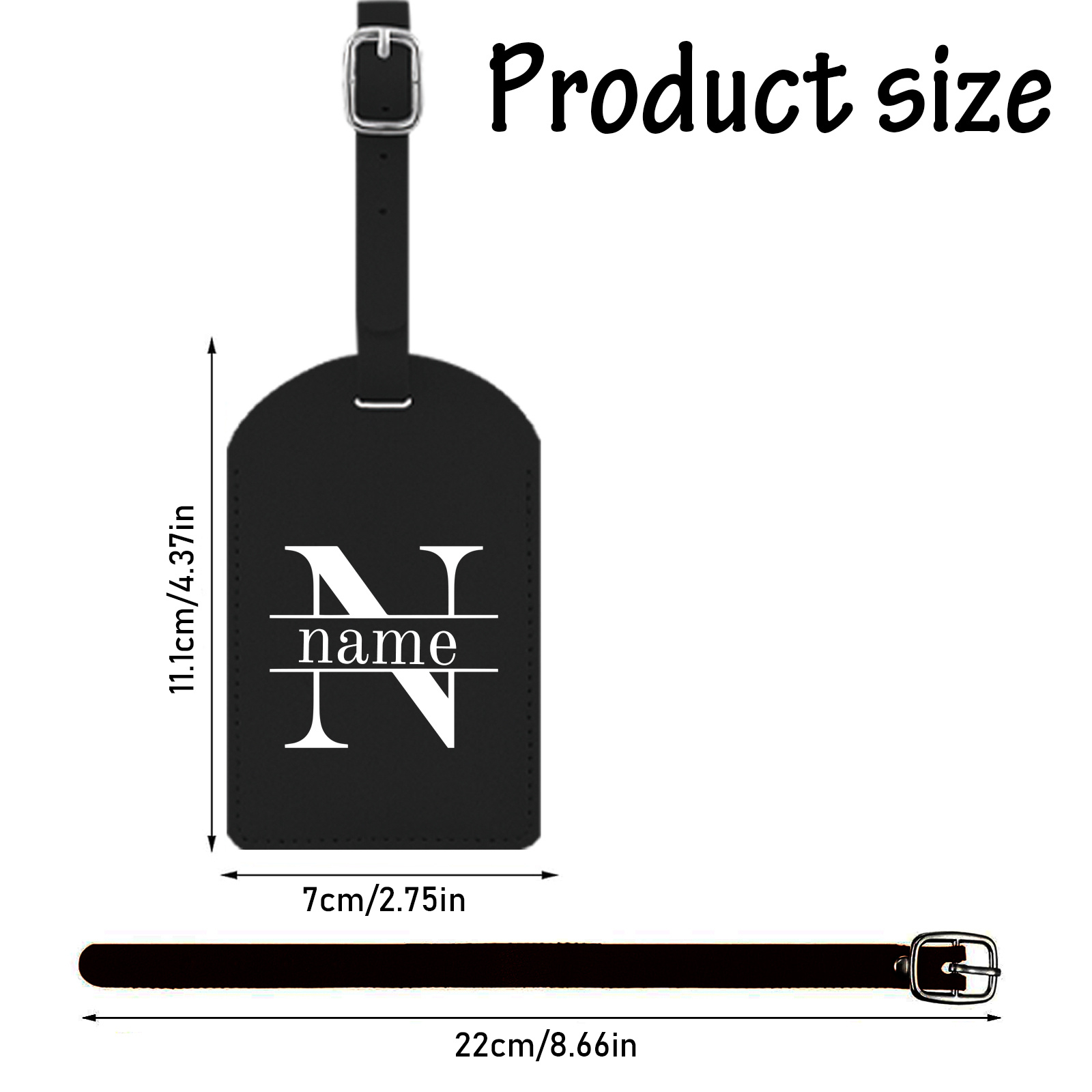 1pc,Personalize Luggage Tags,L - огляд і ціна Travel Accessories International