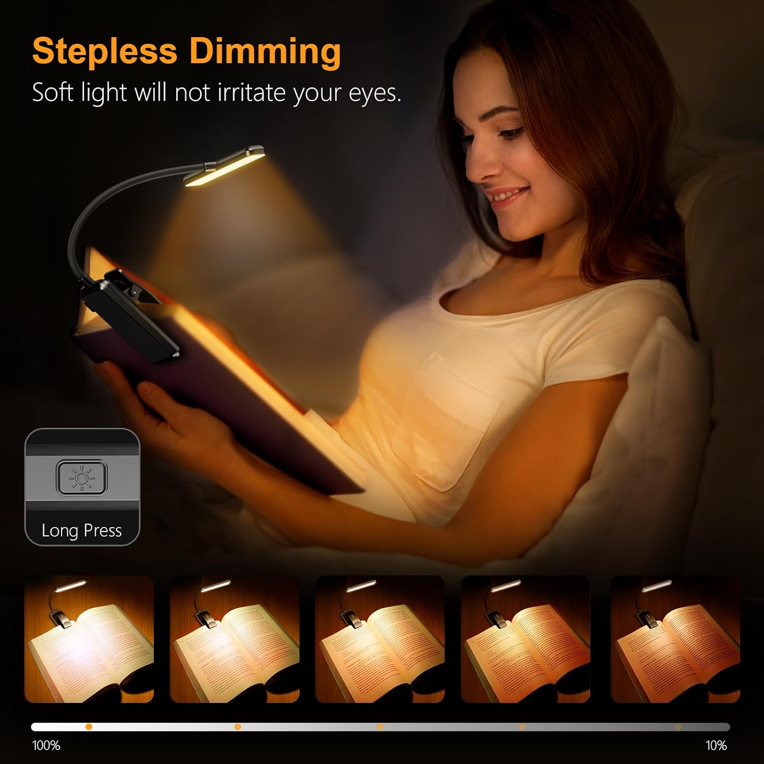 LED Book Light Reading Light E - огляд і ціна Book Light Flexible