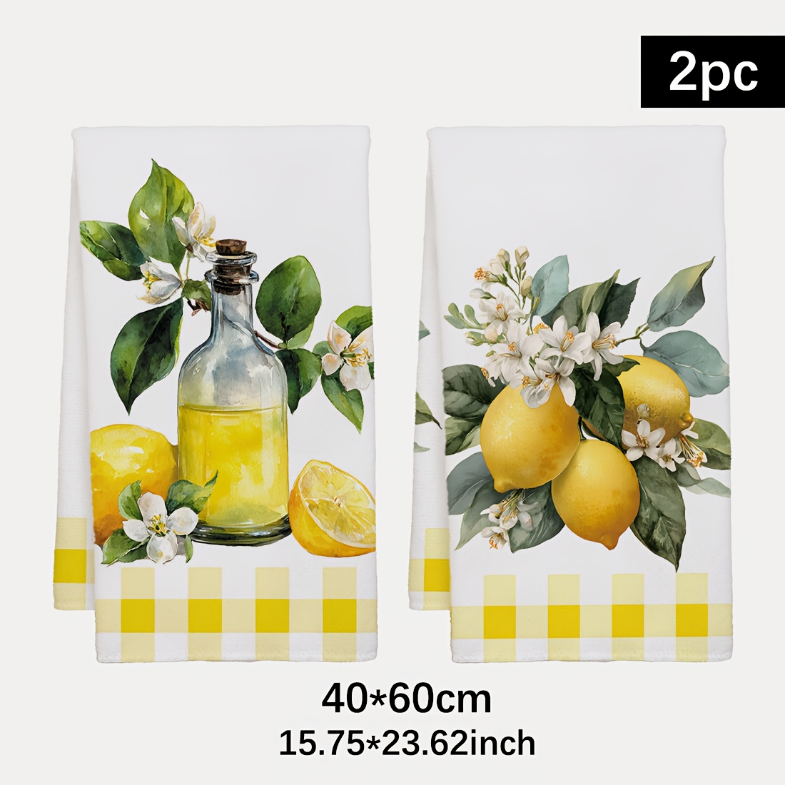 2pcs, lemon floral pattern kit - огляд і ціна Travel Accessories Best