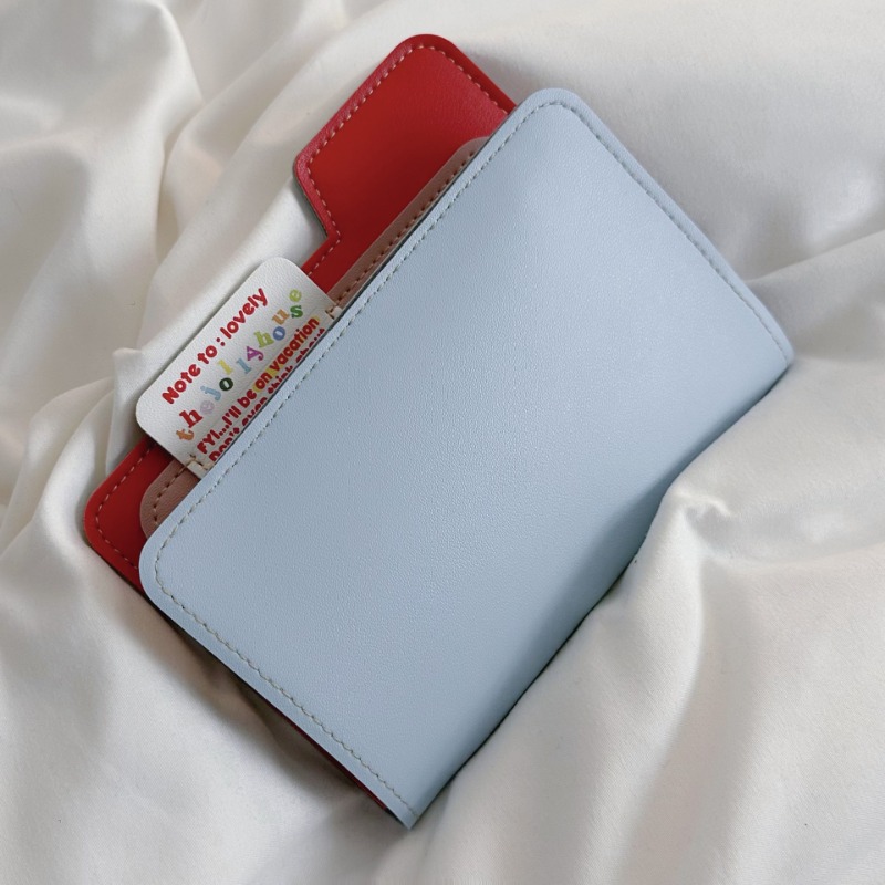 Ins Color Block Passport Holde - огляд і ціна Travel Accessories Pouch For Men