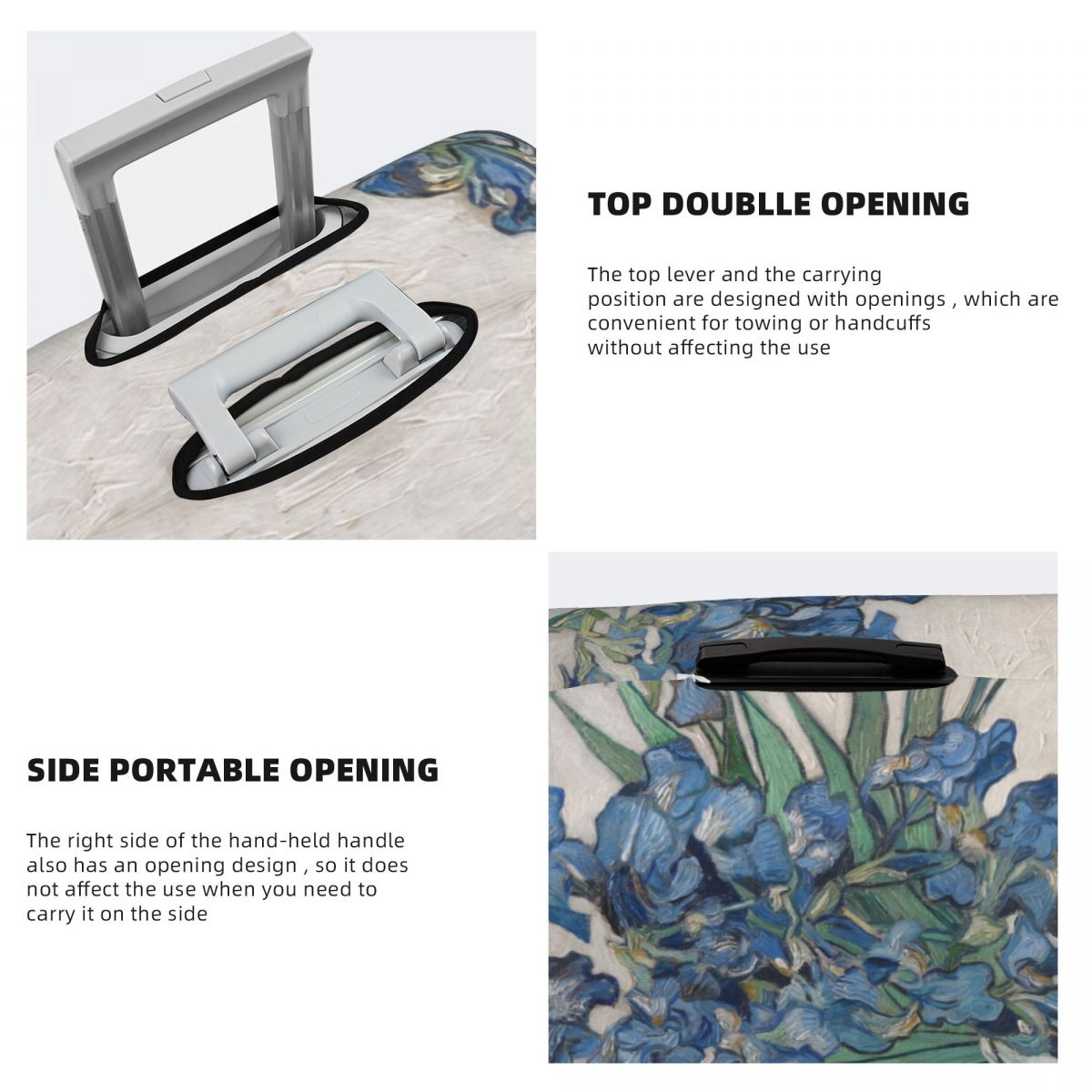 Custom Vincent Van Gogh Irises - огляд і ціна Travel Van Accessories
