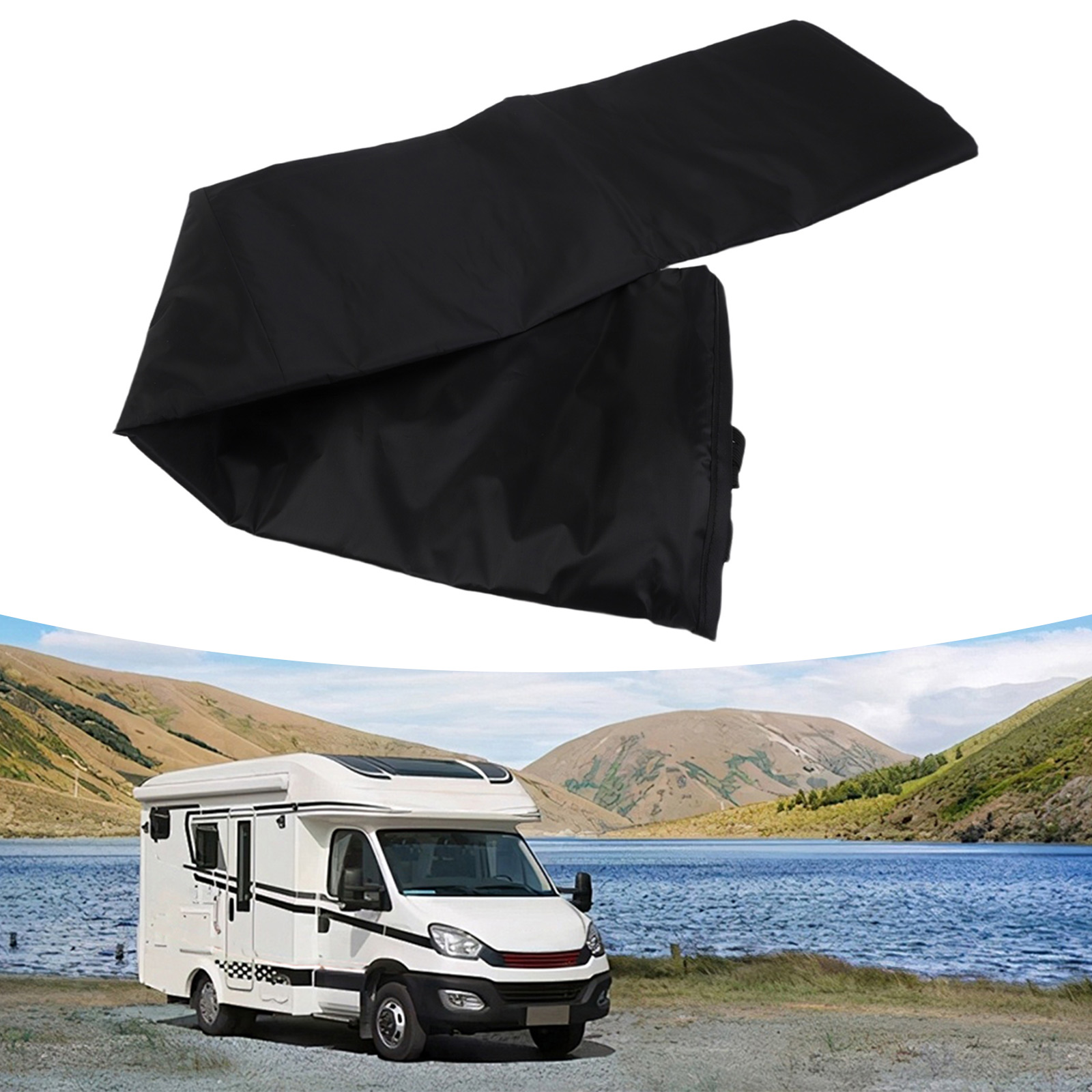 /Black /Rear /Door Curtain 180 - огляд і ціна Travel Van Accessories