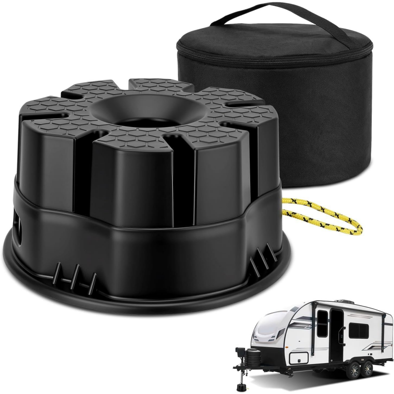 RV Trailer Jack Block With Bag - огляд і ціна Travel Van Accessories