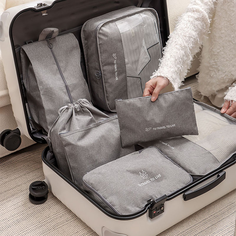 7 Piece Travel Packing Cubes S - огляд і ціна Travel Accessories Pouch For Men