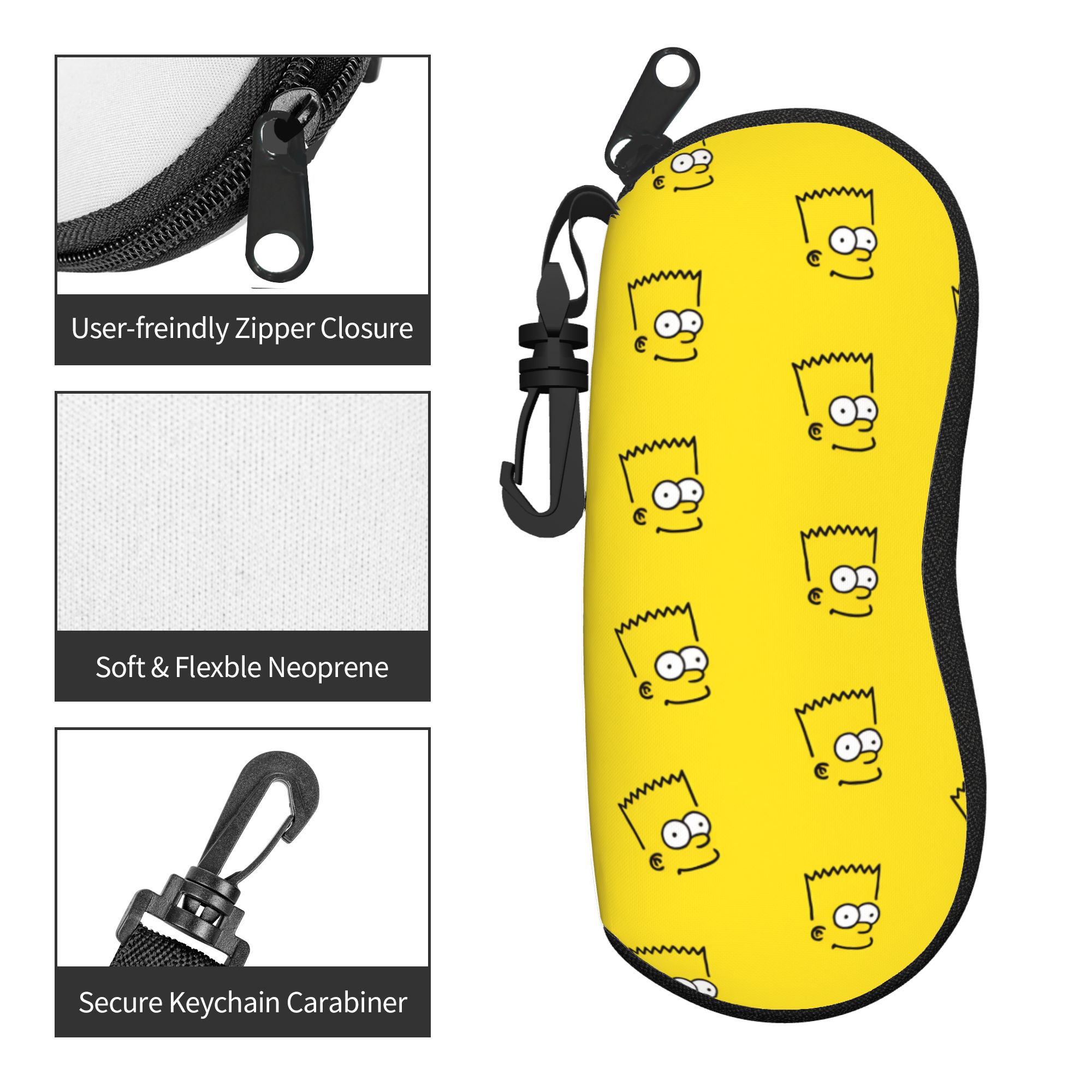 S-Simpsons Movies Glasses Case - огляд і ціна Travel Accessories Pouch For Men