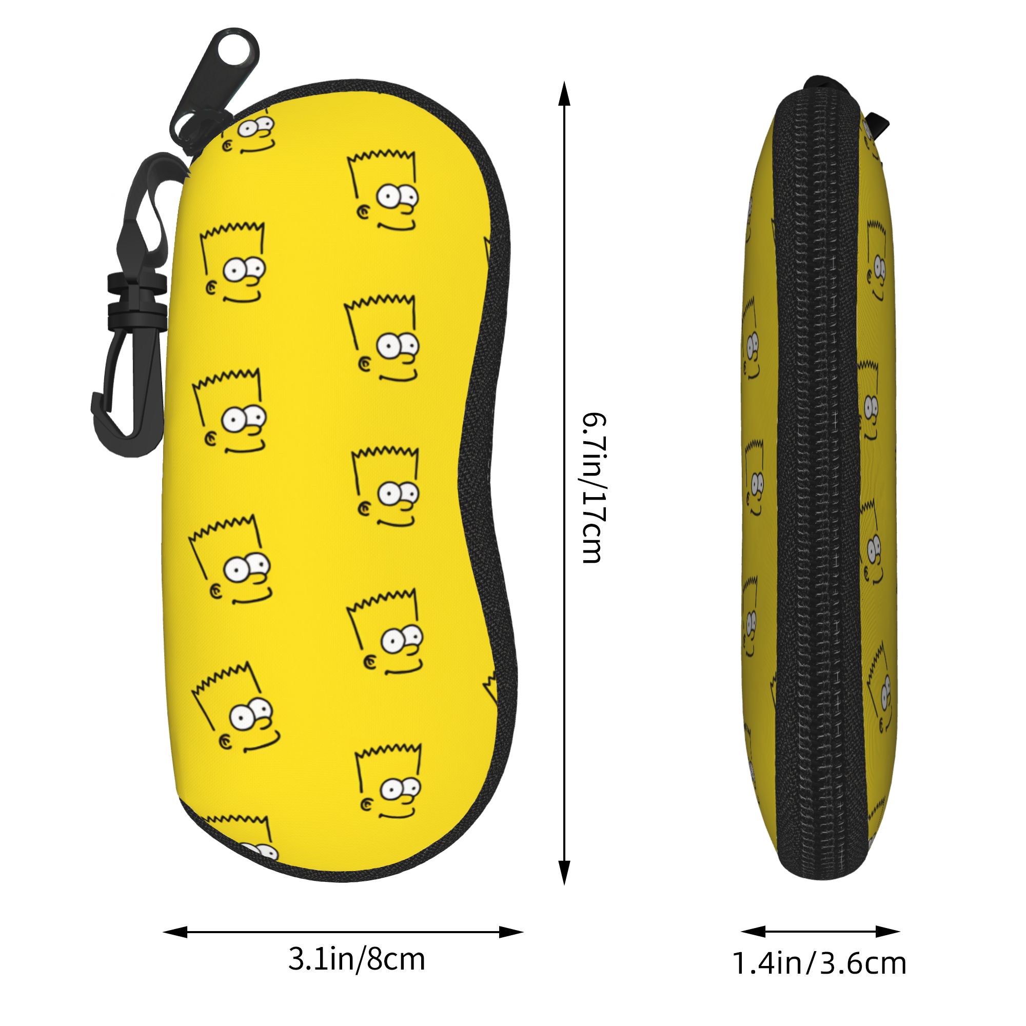S-Simpsons Movies Glasses Case - огляд і ціна Travel Accessories Pouch For Men