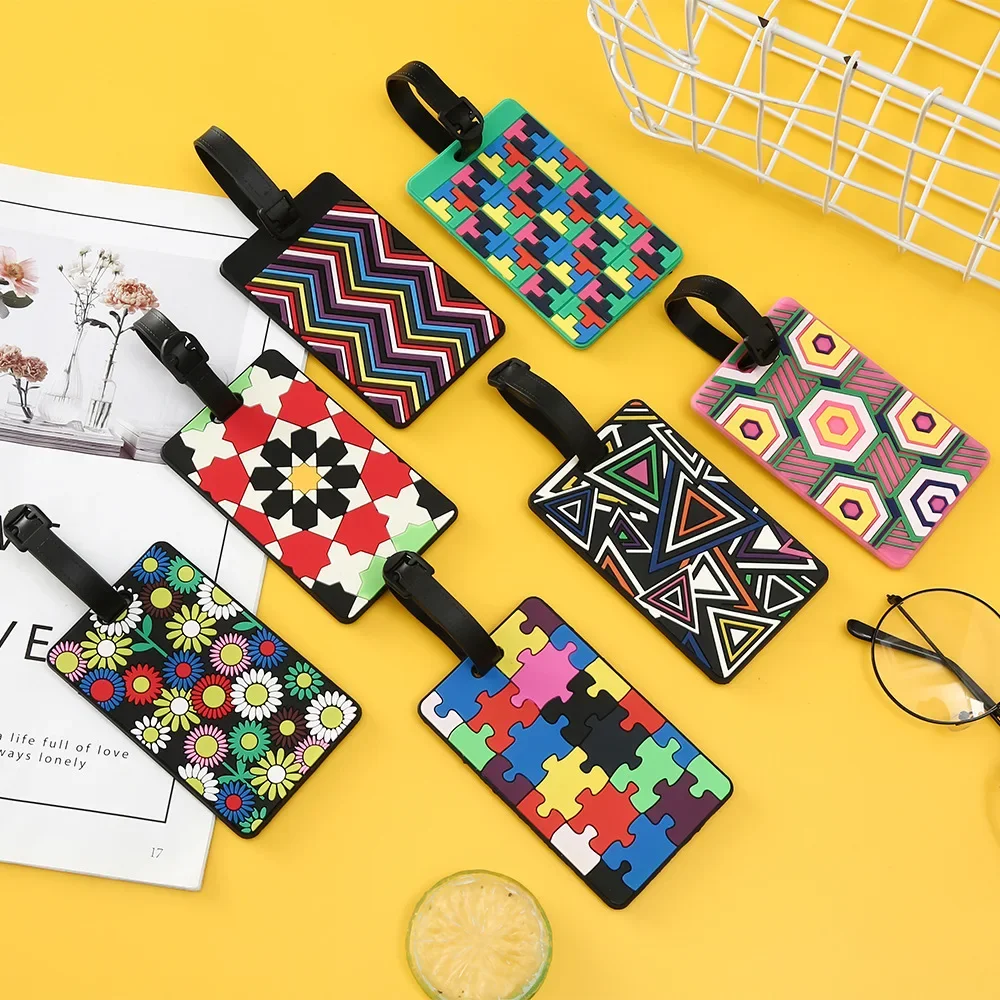 1PCS Geometric Luggage Tags Su - огляд і ціна Travel Accessories International