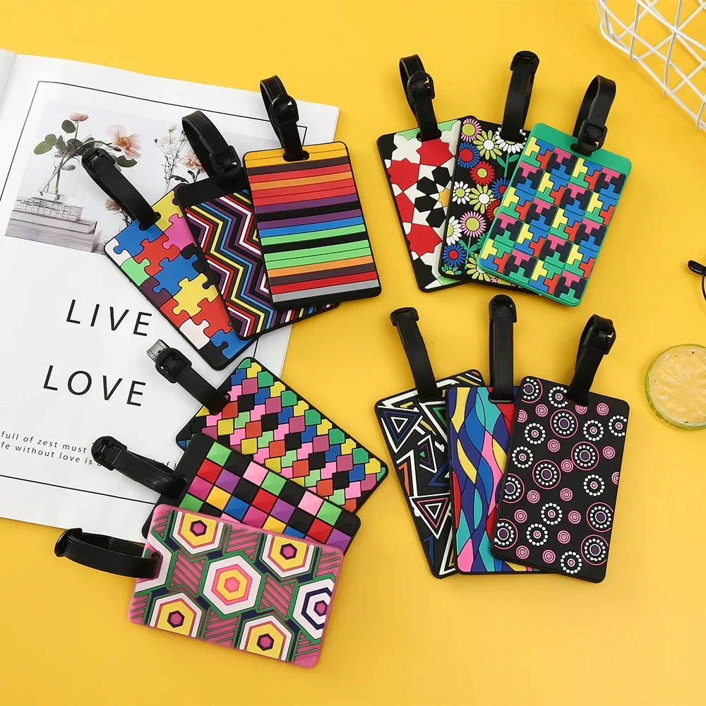 1PCS Geometric Luggage Tags Su - огляд і ціна Travel Accessories International