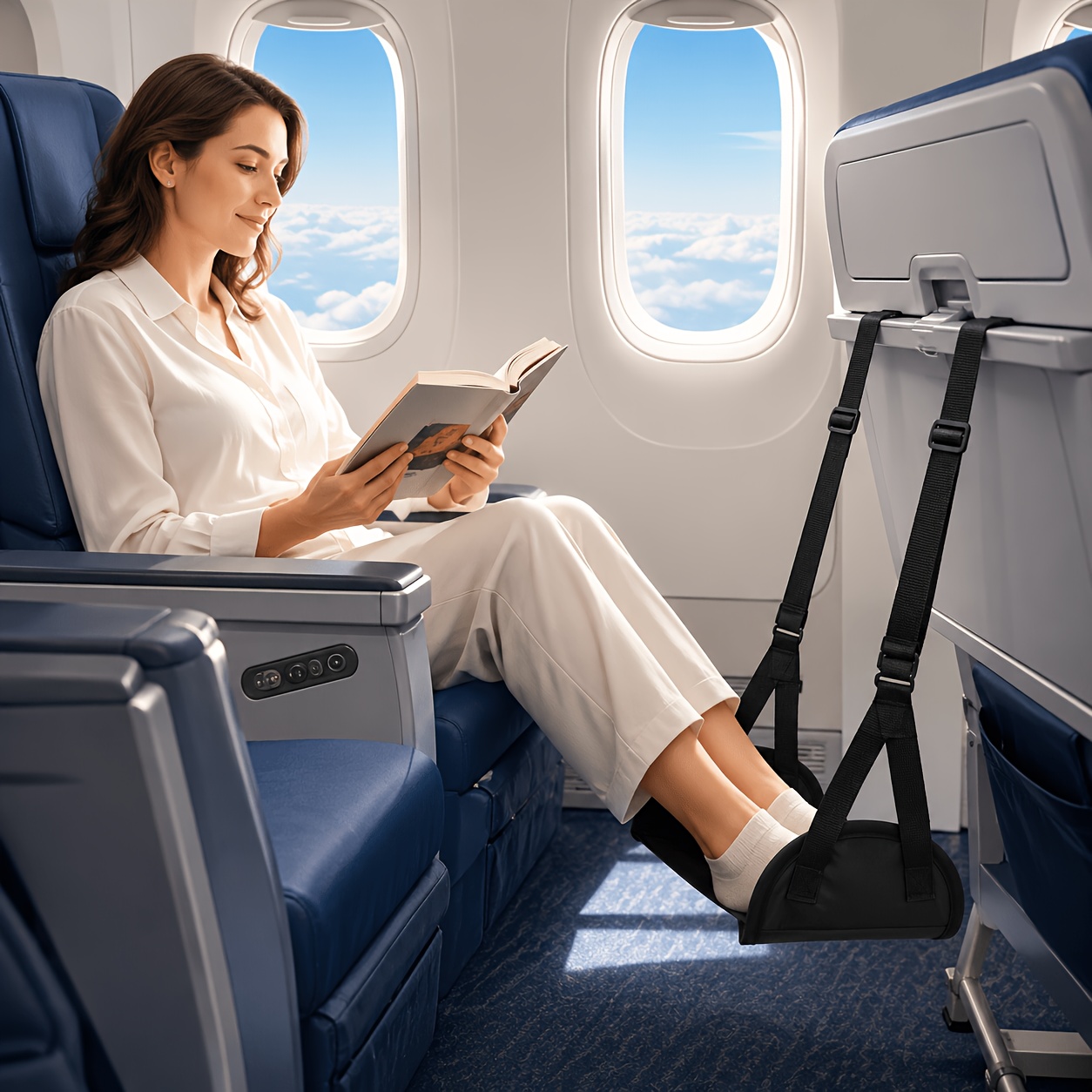 1PCS Adjustable Travel Foot Re - огляд і ціна Travel Accessories For Train