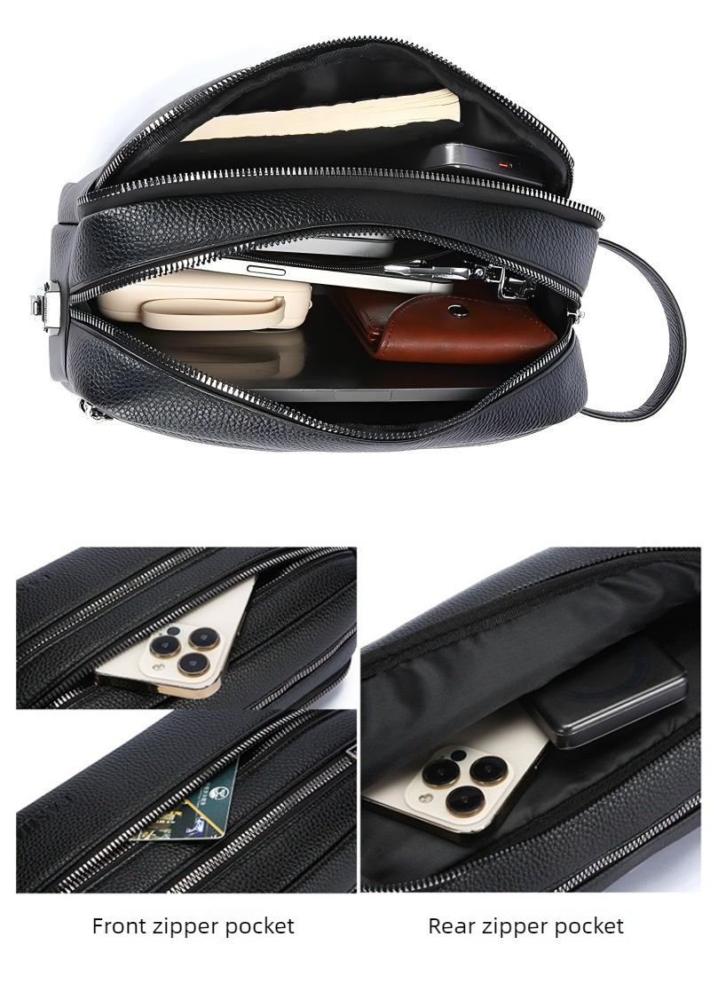 Vintage Men Hand Clutch Bag Mu - огляд і ціна Travel Accessories Pouch For Men