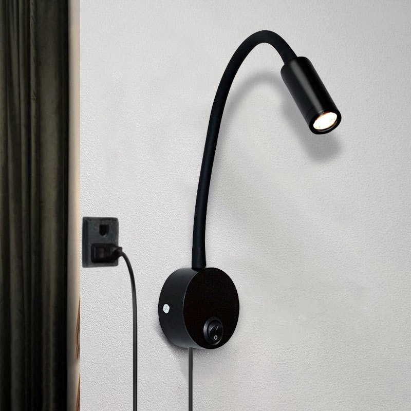 3W Bronze Gooseneck LED Wall L - огляд і ціна Book Light Flexible