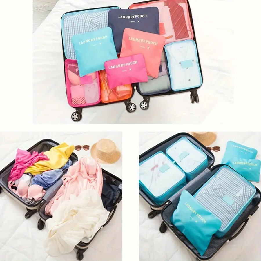 6pcs Travel Organizer Storage  - огляд і ціна Travel Accessories Organiser