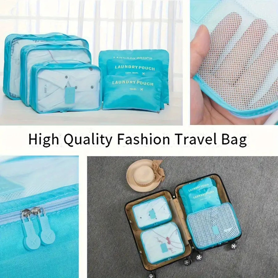 6pcs Travel Organizer Storage  - огляд і ціна Travel Accessories Organiser