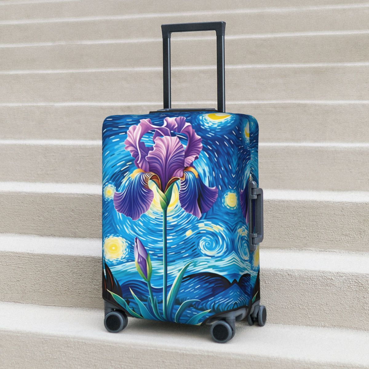 Irises With Van Gogh Starry Ni - огляд і ціна Travel Van Accessories