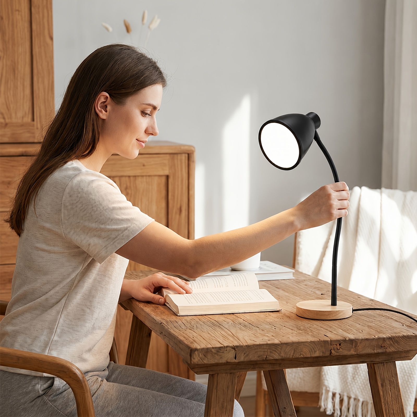 Desk Lamp High CRI 90+ 3000-60 - огляд і ціна Book Light Flexible