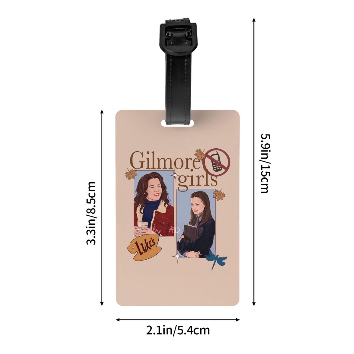 Gilmore Girls Graffiti Luggage - огляд і ціна Travel Accessories International