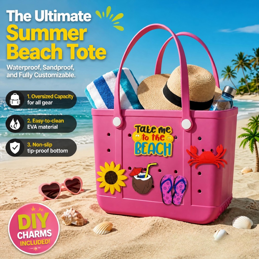 Ladies Oversized Rubber Beach  - огляд і ціна Travel Accessories