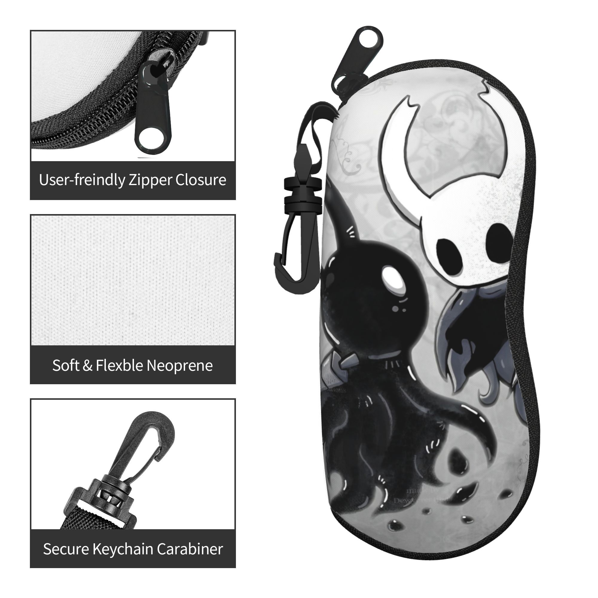 Hollow Knight Glasses Case Cov - огляд і ціна Travel Accessories Pouch For Men