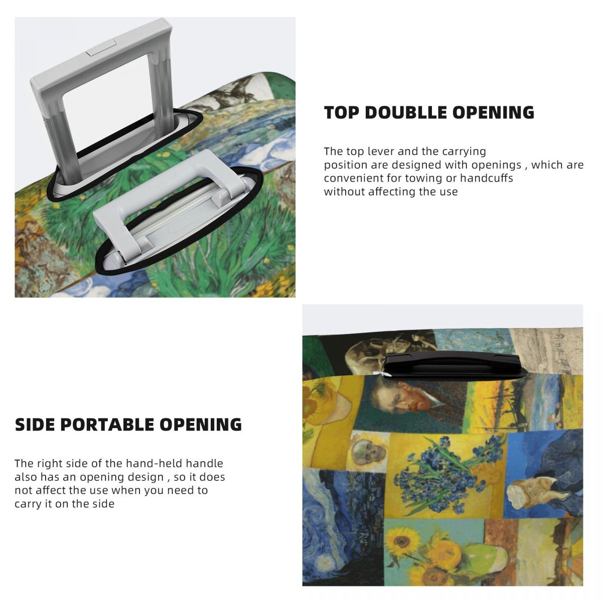 Custom Vincent Van Gogh Painti - огляд і ціна Travel Van Accessories
