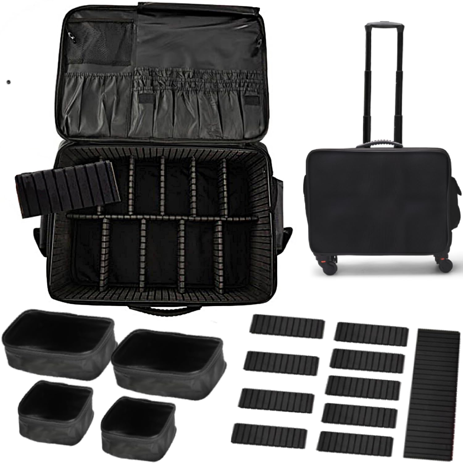 Salon Rolling Makeup Case Trai - огляд і ціна Travel Accessories For Train