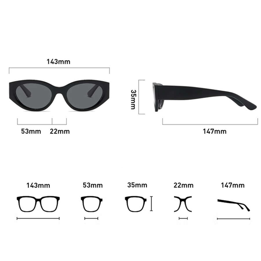 Women Men Classic Cat-Eye Pola - огляд і ціна Travel Accessories For Men