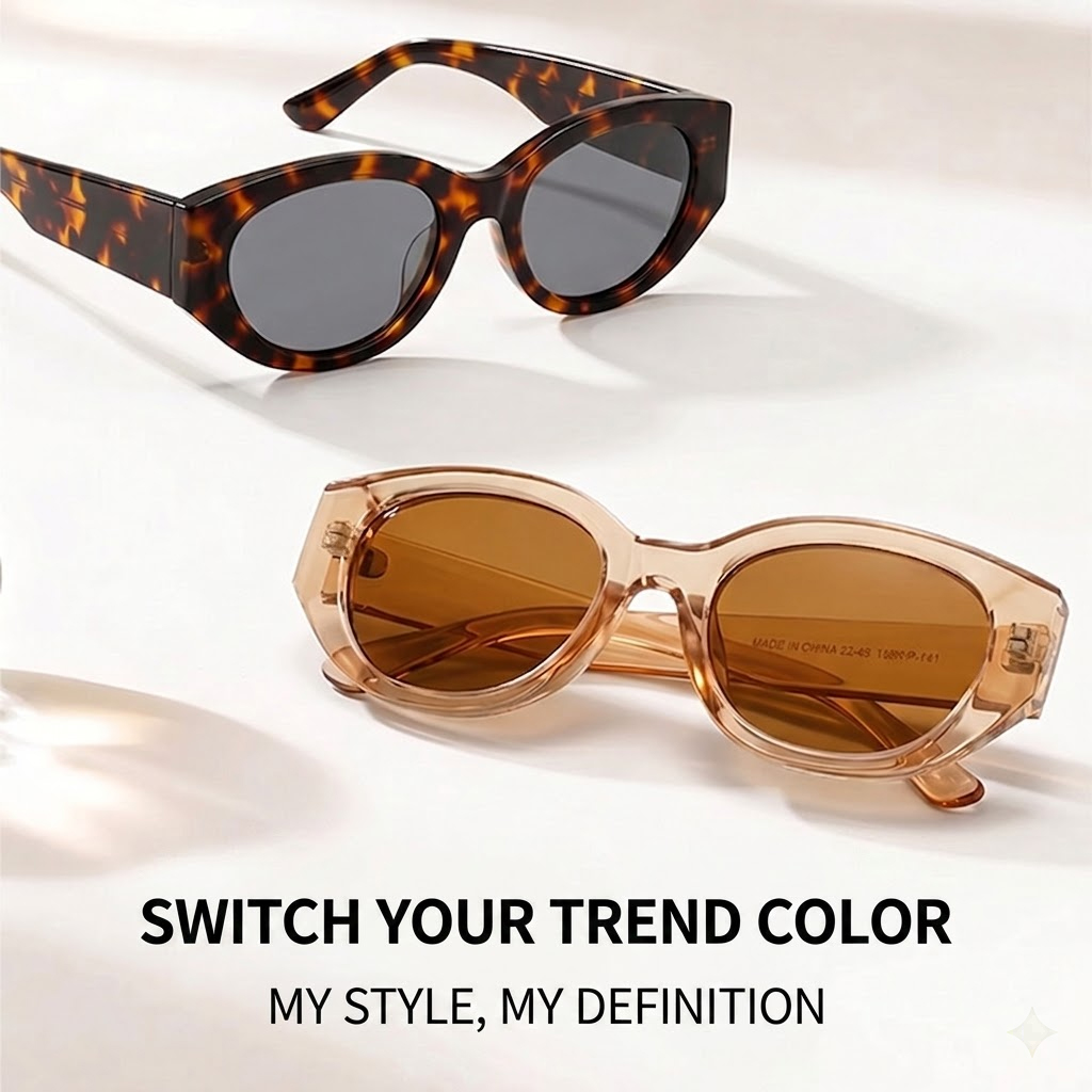 Women Men Classic Cat-Eye Pola - огляд і ціна Travel Accessories For Men