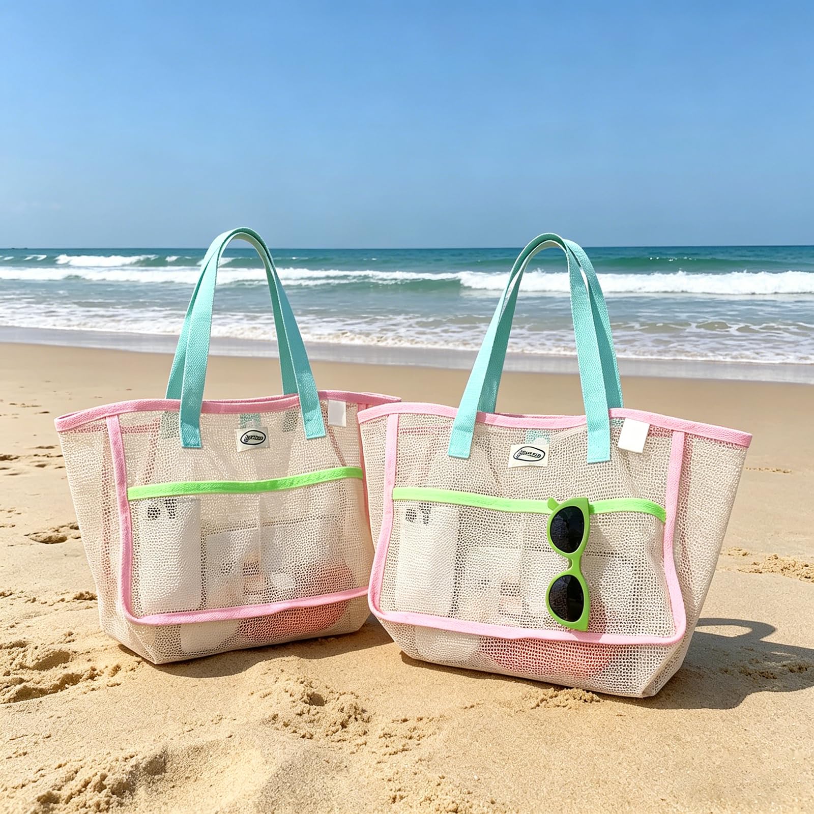 Beach Bags for Women Colorful  - огляд і ціна Travel Accessories