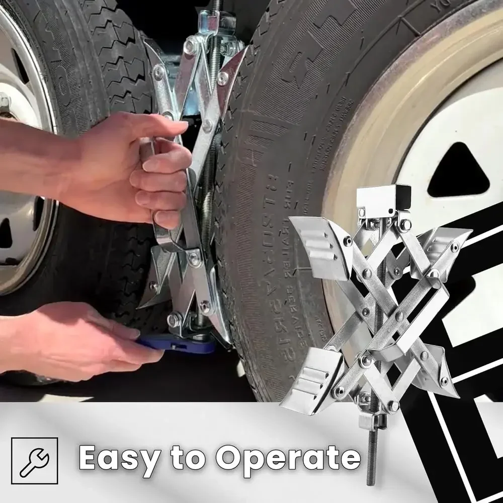 X-Shaped RV Wheel Chock Fit 3. - огляд і ціна Travel Accessories
