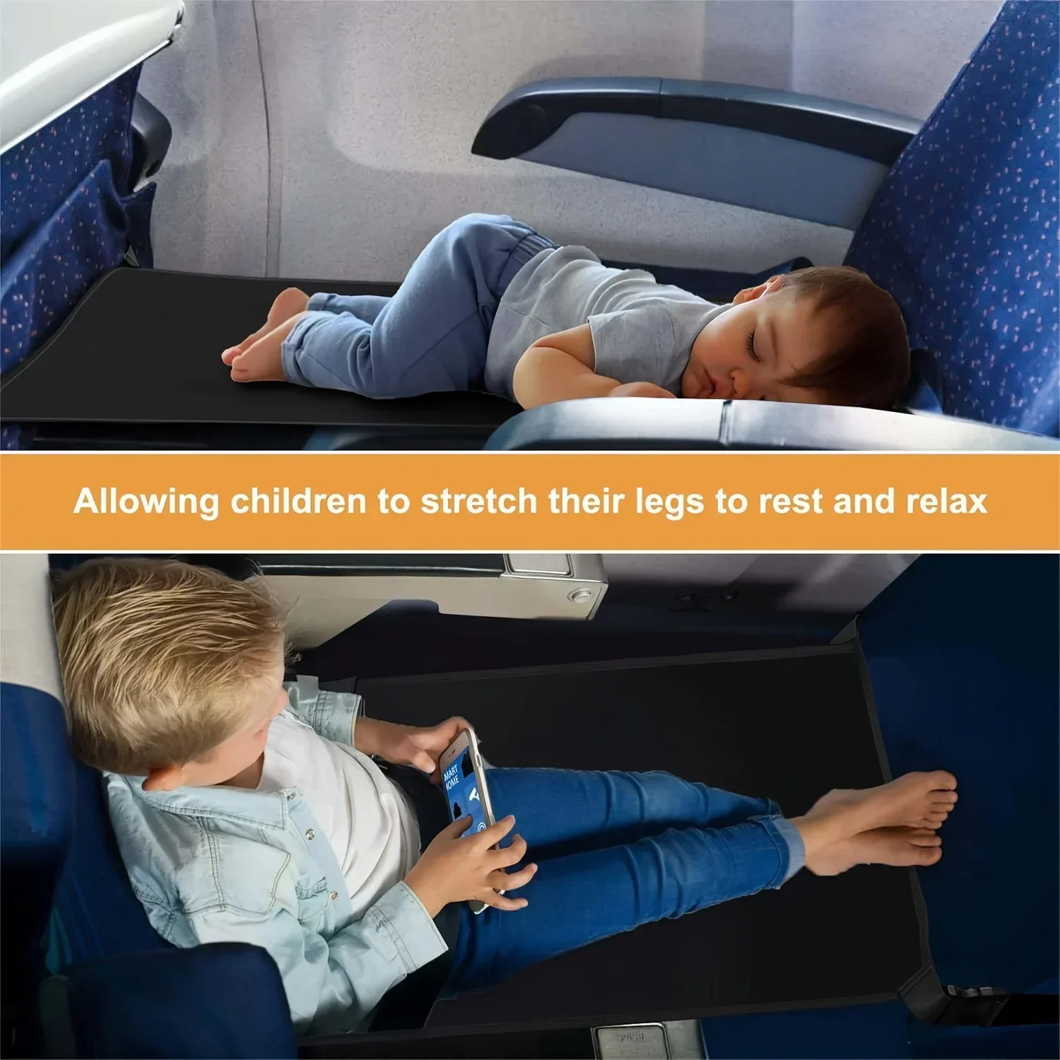 Kids Travel Airplane Bed Seat  - огляд і ціна Travel Accessories For Train