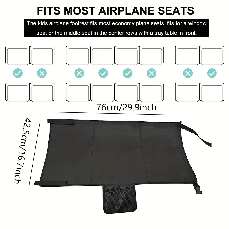 Kids Travel Airplane Bed Seat  - огляд і ціна Travel Accessories For Train