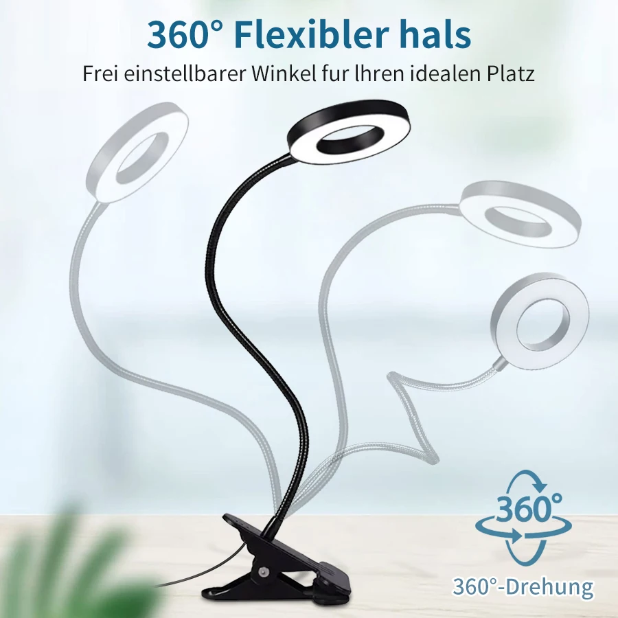 USB Foldable Reading Lamp 48 L - огляд і ціна Book Light Flexible
