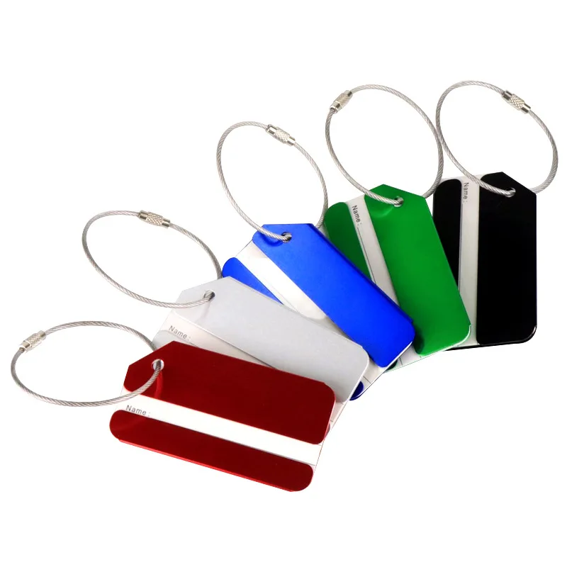 1pc Aluminum Alloy Luggage Tag - огляд і ціна Travel Accessories For Train