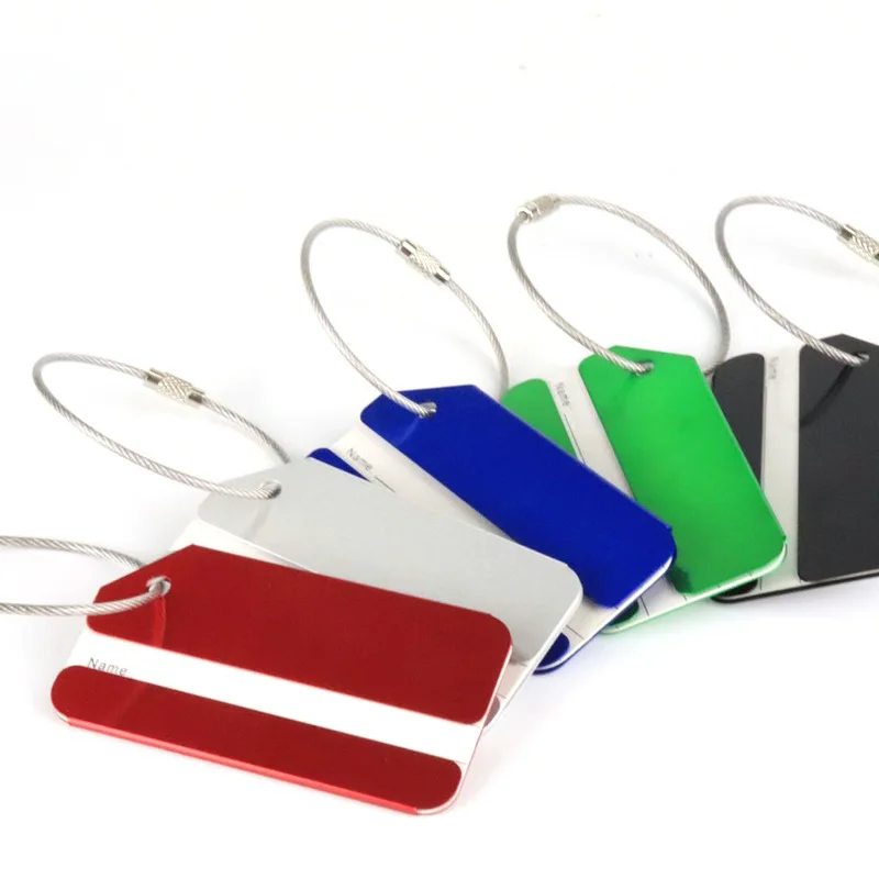 1pc Aluminum Alloy Luggage Tag - огляд і ціна Travel Accessories For Train