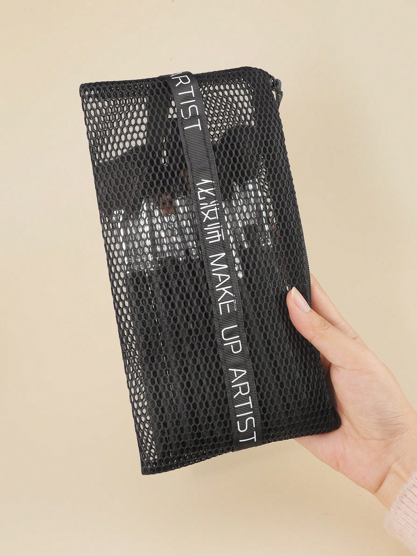 1 Pcs Mesh Makeup Bag Zipper C - огляд і ціна Travel Accessories Toiletries