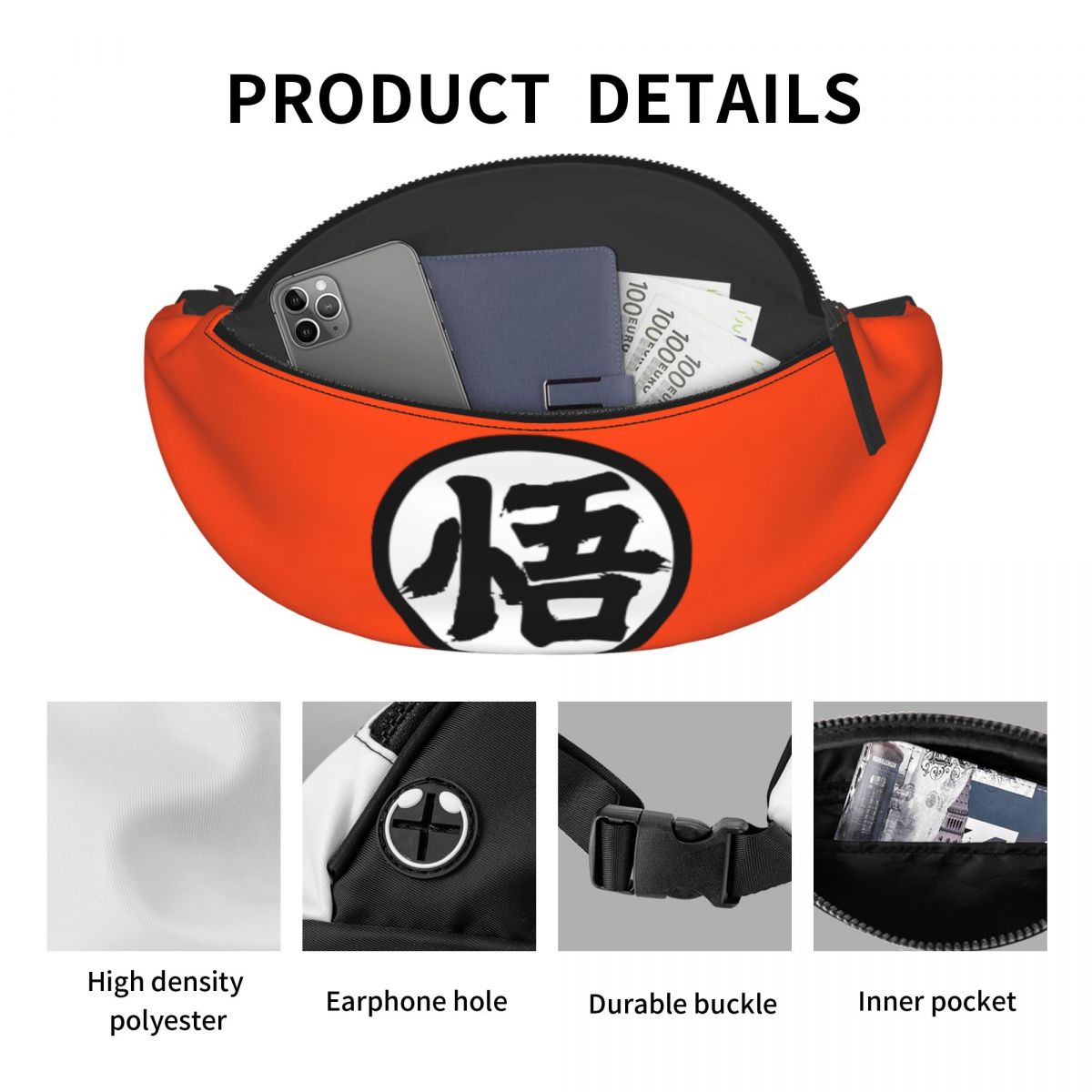 Custom Novelty G-Gokues Cartoo - огляд і ціна Travel Accessories Pouch For Men
