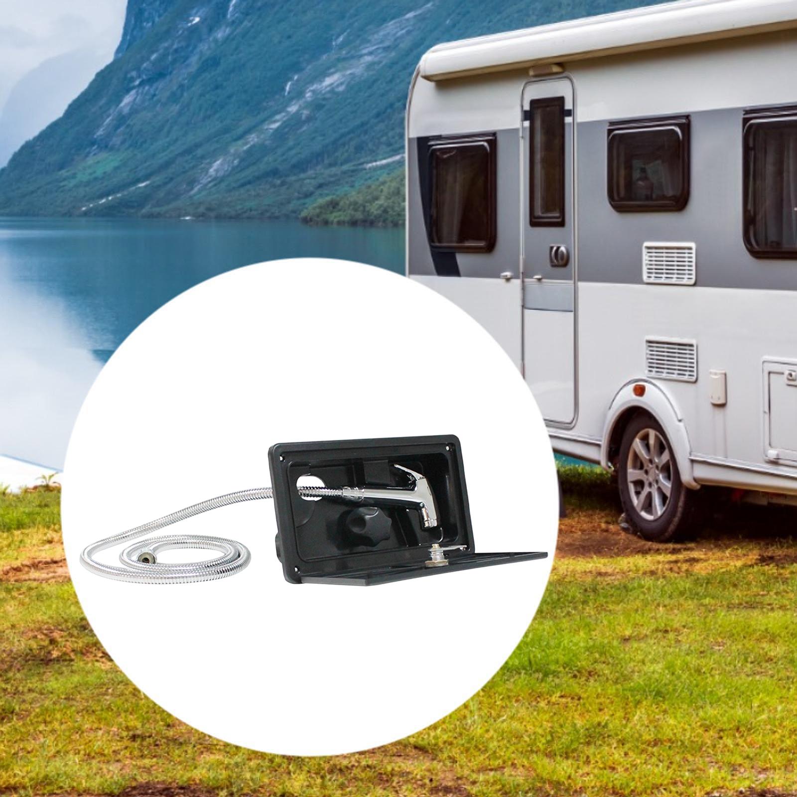Portable RV Exterior Shower Bo - огляд і ціна Travel Van Accessories