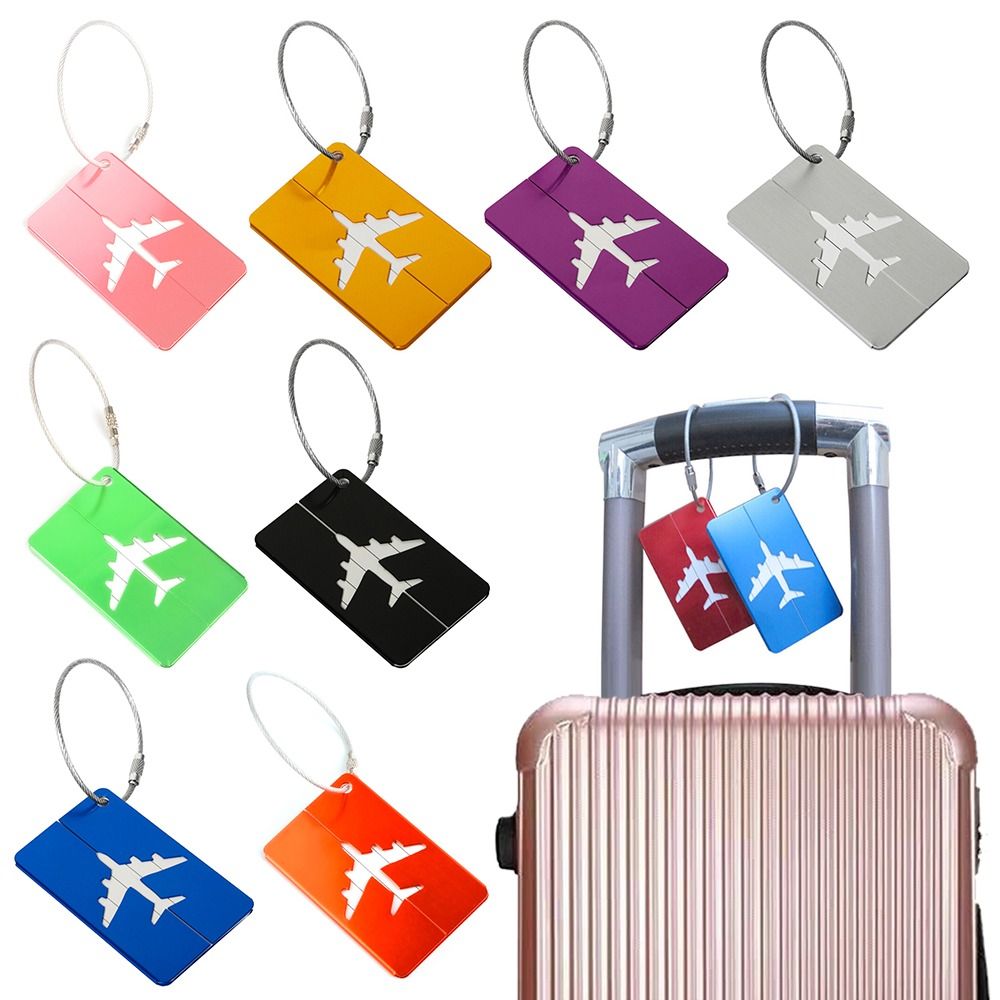 Aluminium Travel Luggage Tags  - огляд і ціна Travel Accessories International
