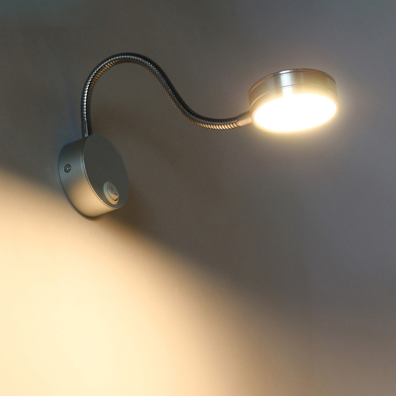 Gooseneck Reading Wall Lamp LE - огляд і ціна Book Light Flexible