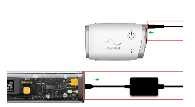 ResMed Airmini PD Charging Cab - огляд і ціна Travel Accessories For Train